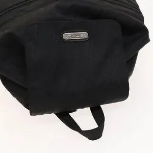 ETRO Backpack Nylon Silver Black Auth bs24801 ETRO Backpack Nylon Silver Black Auth bs24801 Silvery ref  main image 3